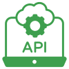 Icon representing API Integration